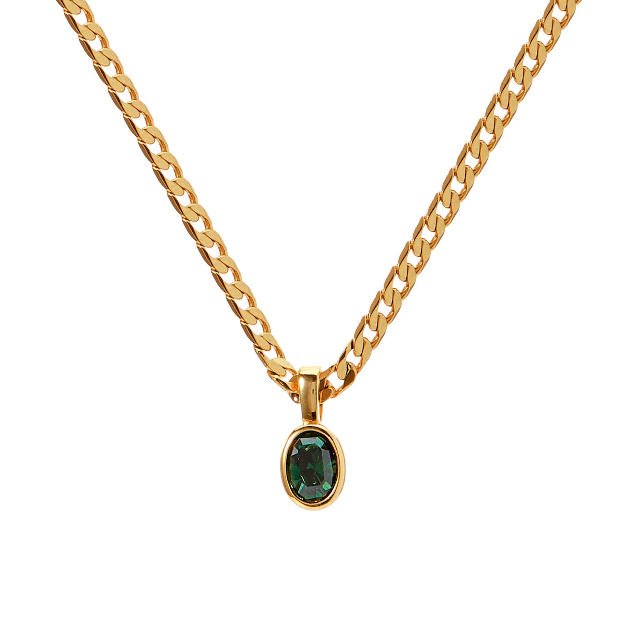 Bella Necklace - Emerald Green