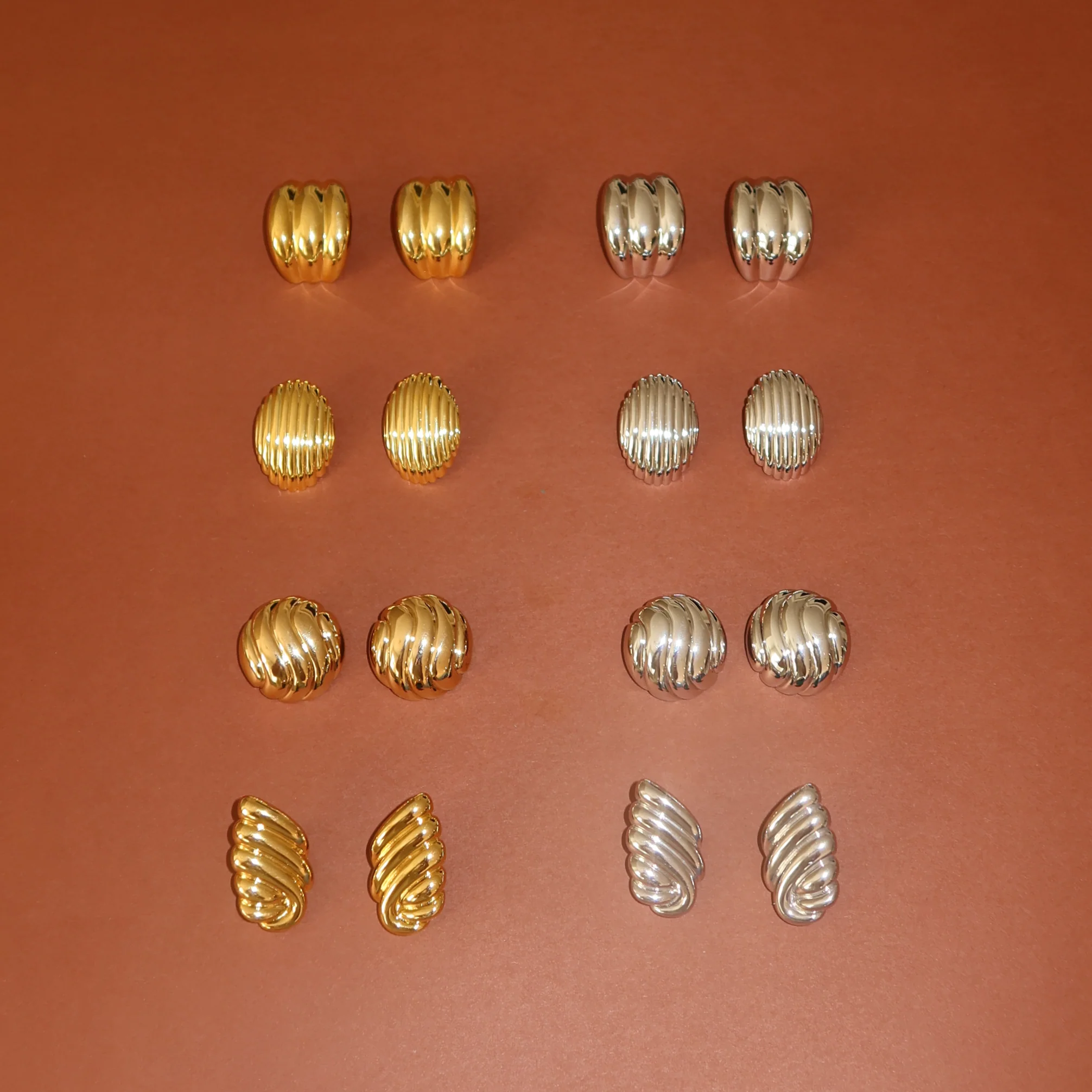 Riley Earrings - Gold - Image 4