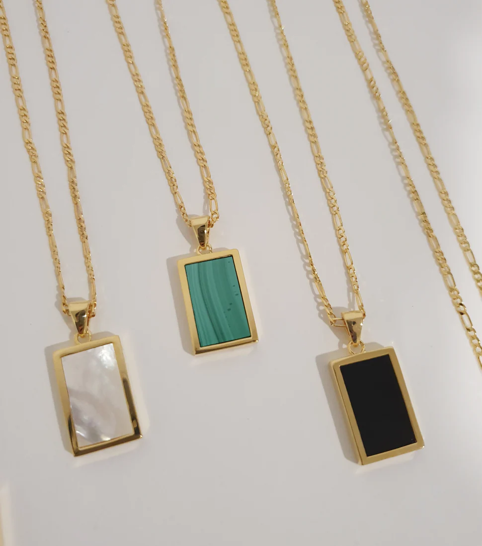 Willow Necklace - Malachite - Image 5
